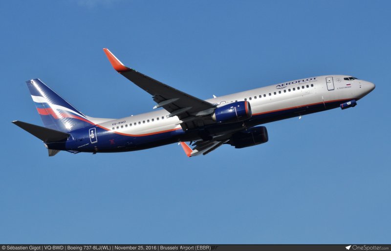 Boeing 737-8lj Аэрофлот