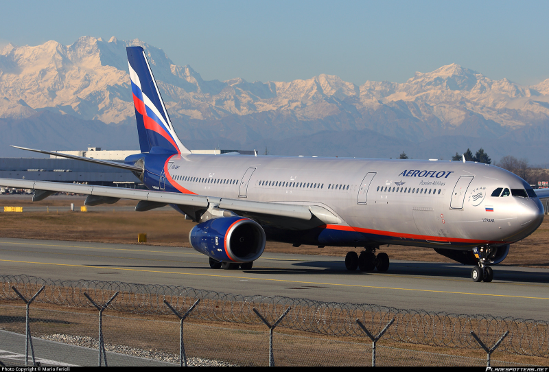 Airbus a-330-300 Аэрофлот VQ -BCU