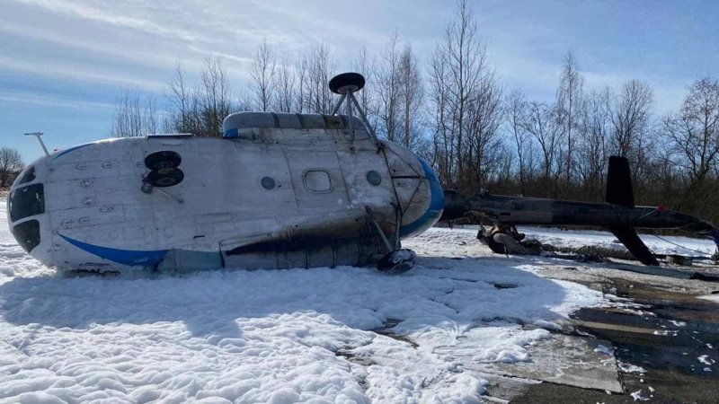 Вертолёт ми-8 РЭБ