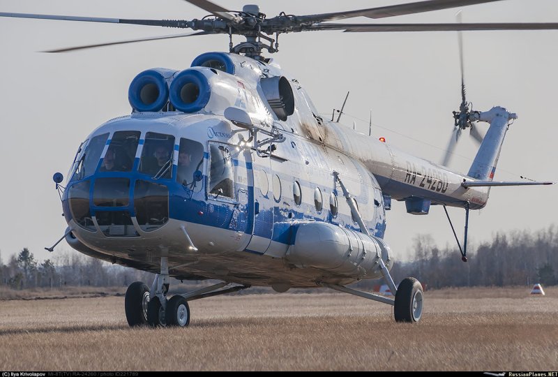 Ми8 Ангара зима