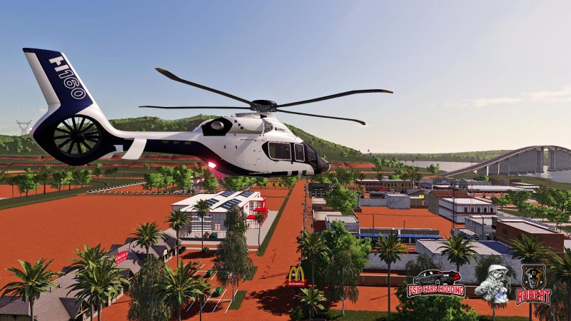 FS 19 вертолет