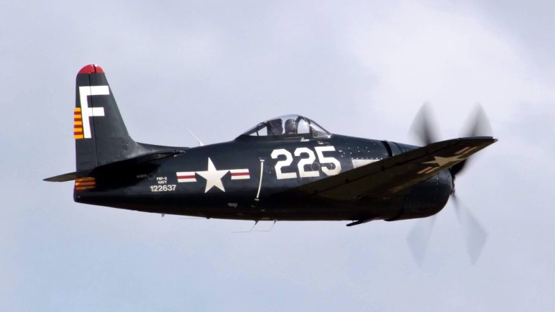 Истребитель Grumman f8f Bearcat