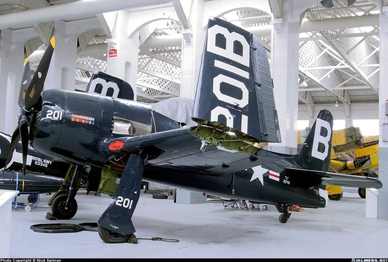 Grumman f8f-2 Bearcat Cockpit