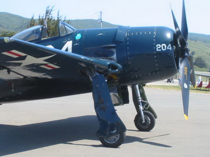 Grumman f8f Bearcat палубный истребитель