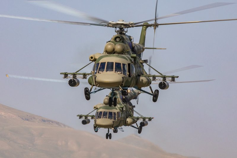 Ми-8 Афганистан вооружение