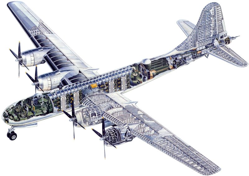 B-29 бомбардировщик