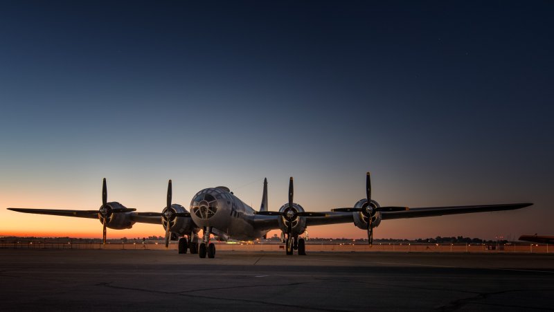B-29 самолёт Бомбардирлвщик