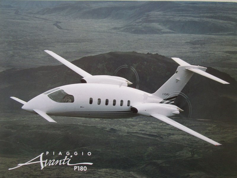 P.180 Avanti в небе
