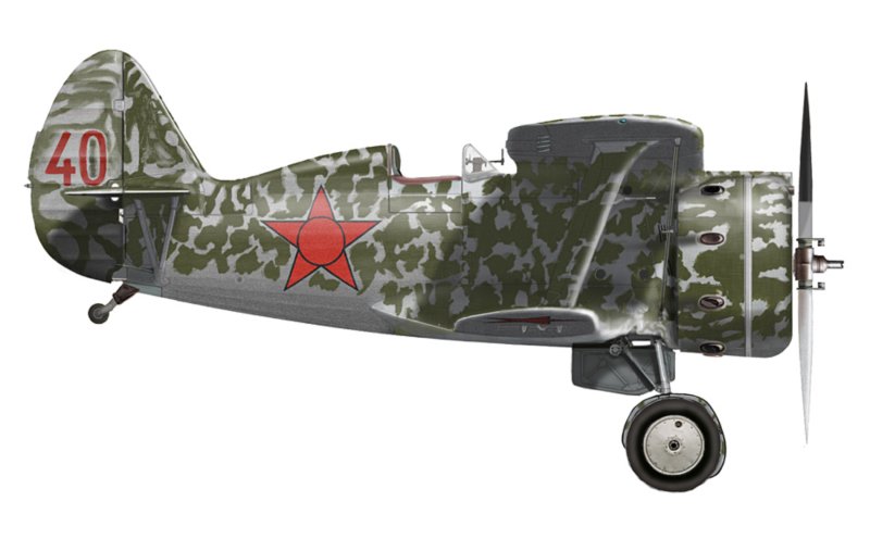 И-153 Чайка камуфляж