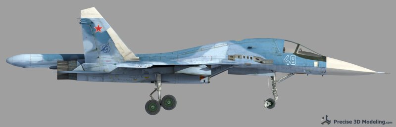 Су-34 3d