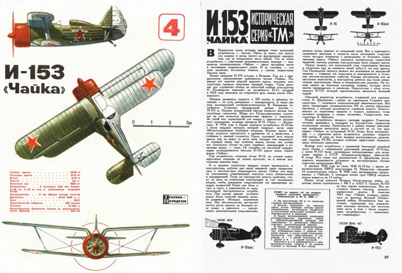 И-153 Чайка схема окраски