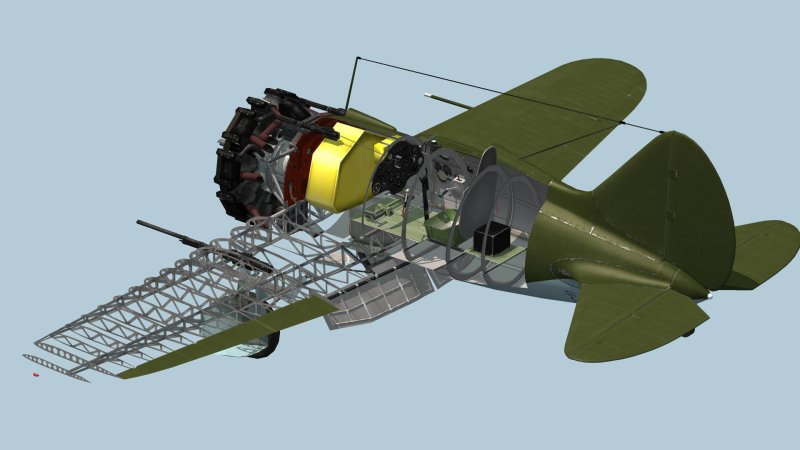 Посадочные щитки на и-16