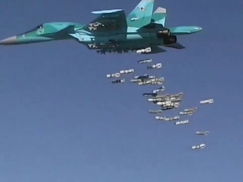 Су-25 Грач штурм бреющий