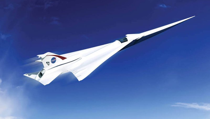 Сверхзвуковой самолет x-59