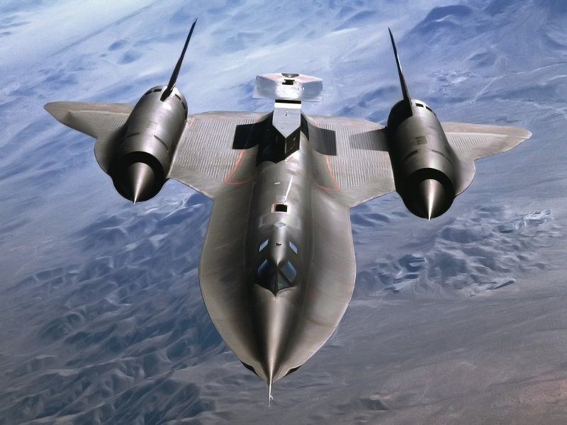 Локхид SR-71 чёрный Дрозд