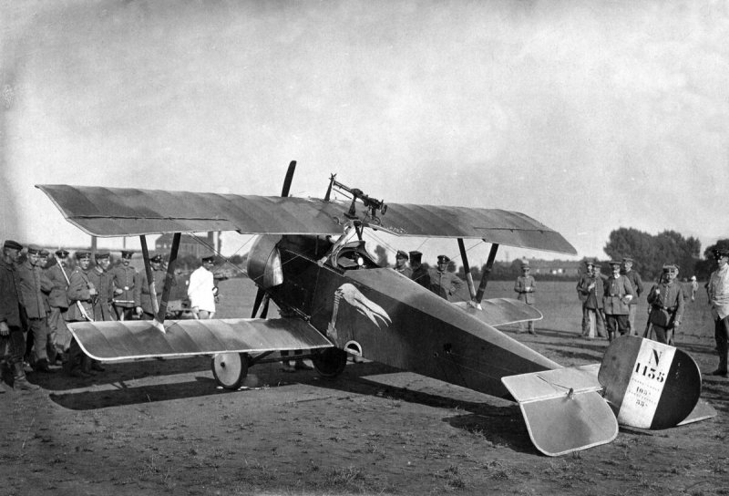 Nieuport 11 Военная техника первой мировой войны