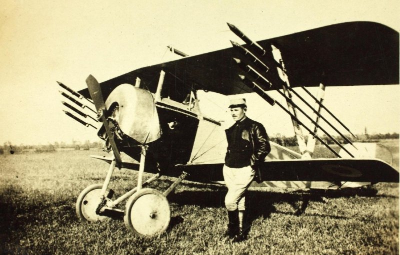 Истребитель «Ньюпор-11».