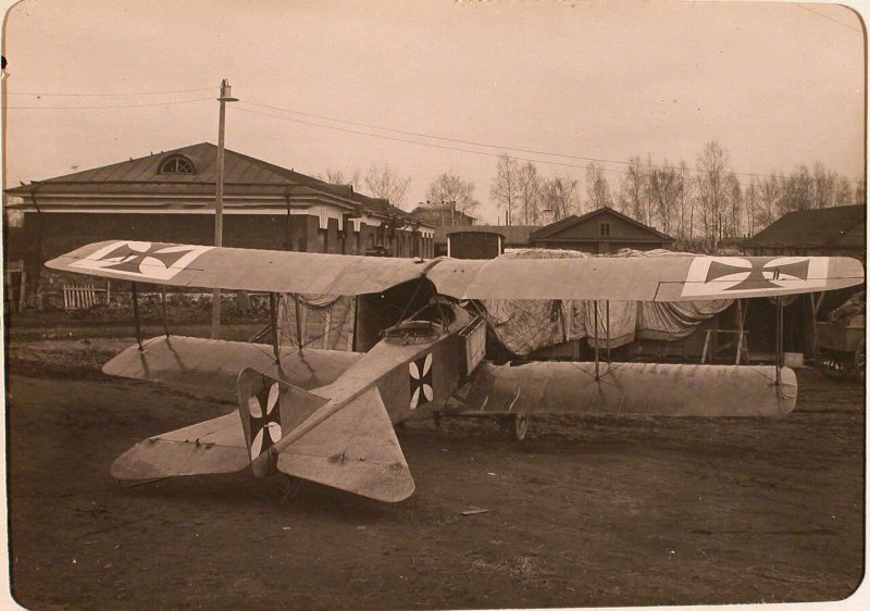 Аэрофотосъемка Псков 1915
