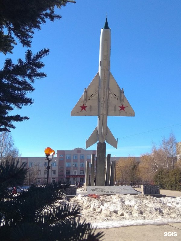 Парк Победы Тамбов самолет