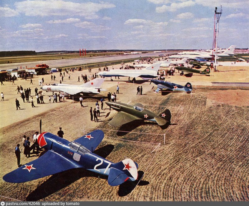 9 Июля 1967 воздушный парад в Домодедово