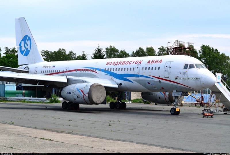 Ту 204 Владивосток авиа