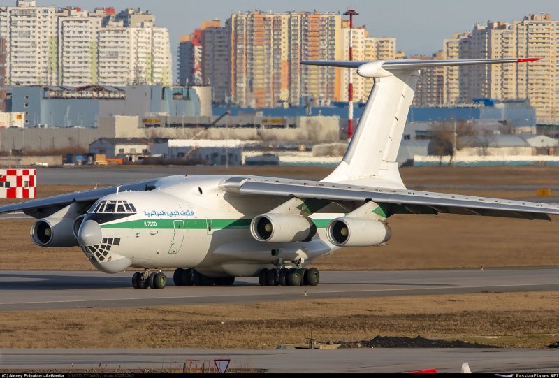Ил 76 ВВС Алжира