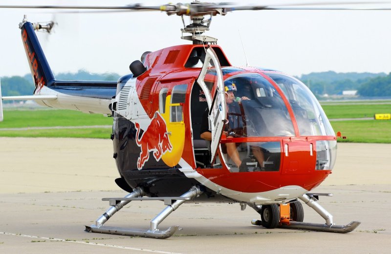 MBB bo-105 черный