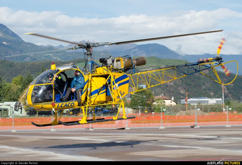 Aerospatiale sa 315b Lama Dimensions Blueprint