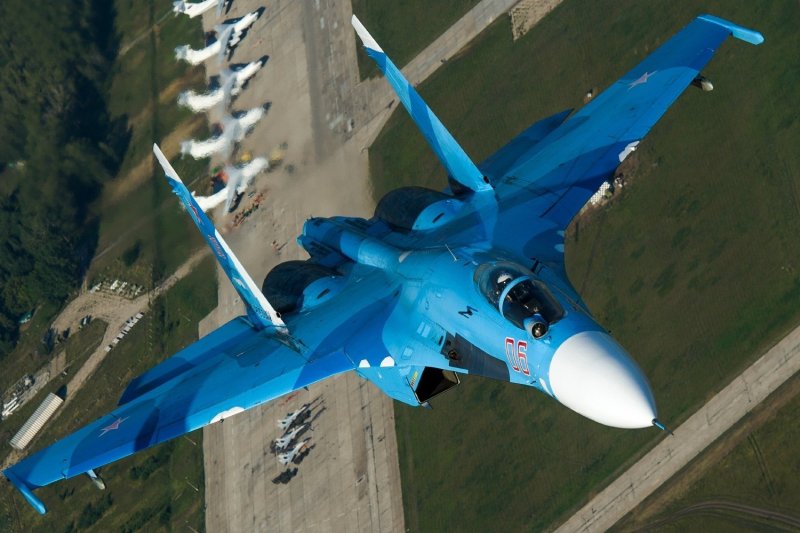 Су 27 в воздухе