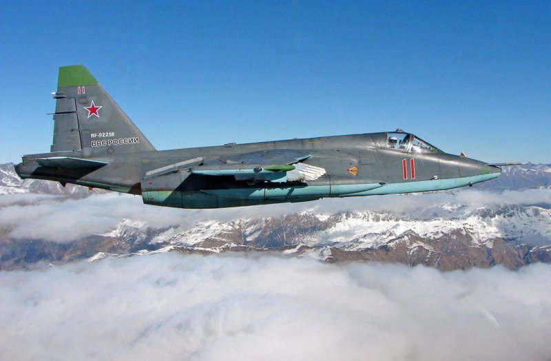Штурмовик Су-25 Грач