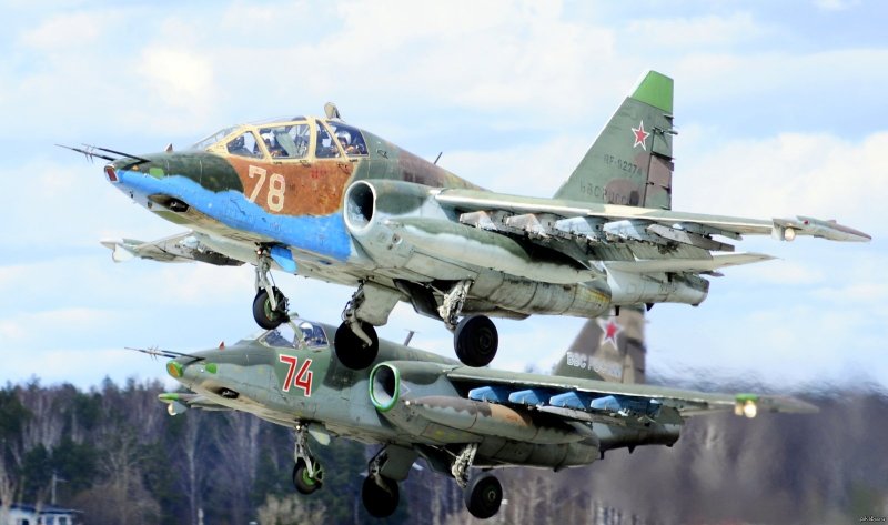 Су-25 и су25т