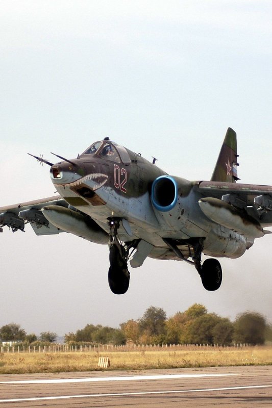 Самолёт-Штурмовик Су-25