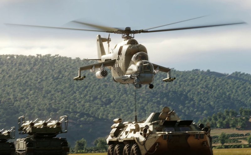 DCS: ми-24п hind