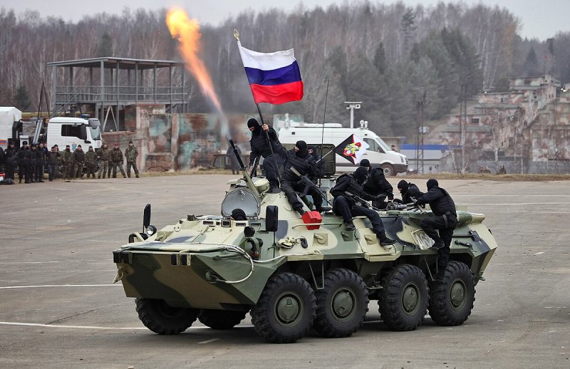 БТР 80 спецназ Витязь