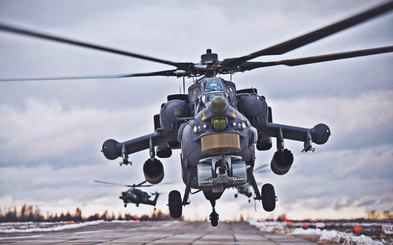 Вертолёт ми-28н ночной охотник