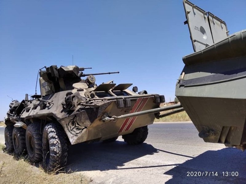 Военная техника БТР -82а