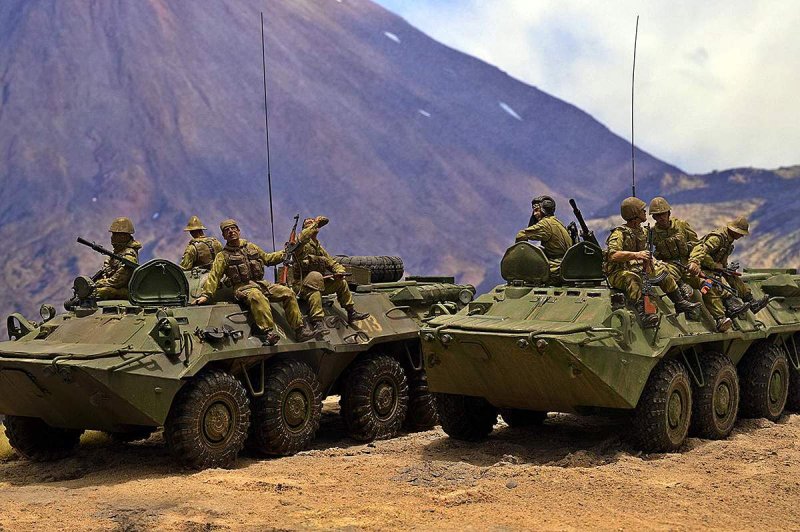 БТР-80 В Афганистане