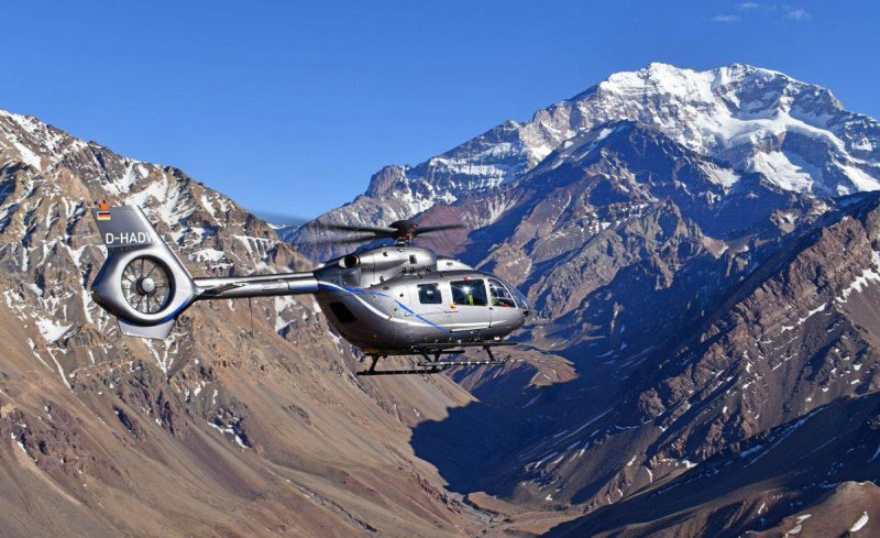 Airbus h145 пятилопастный