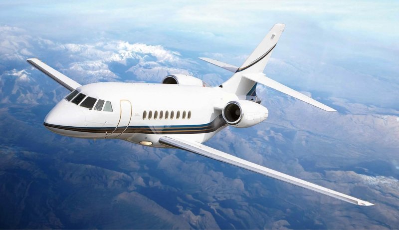 Falcon 2000 самолет