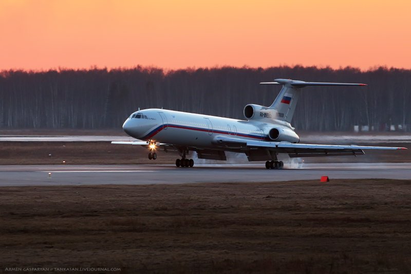 Самолет ту 154 б