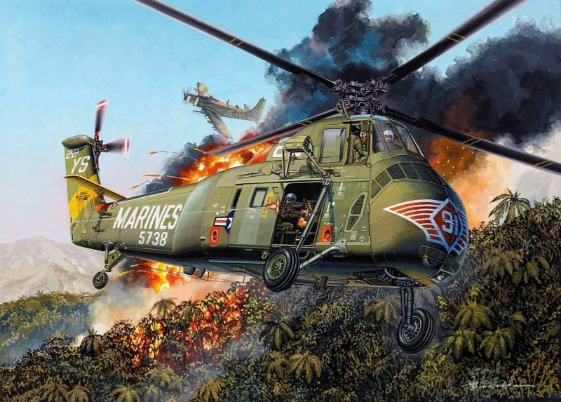 Sikorsky h-34 во Вьетнаме