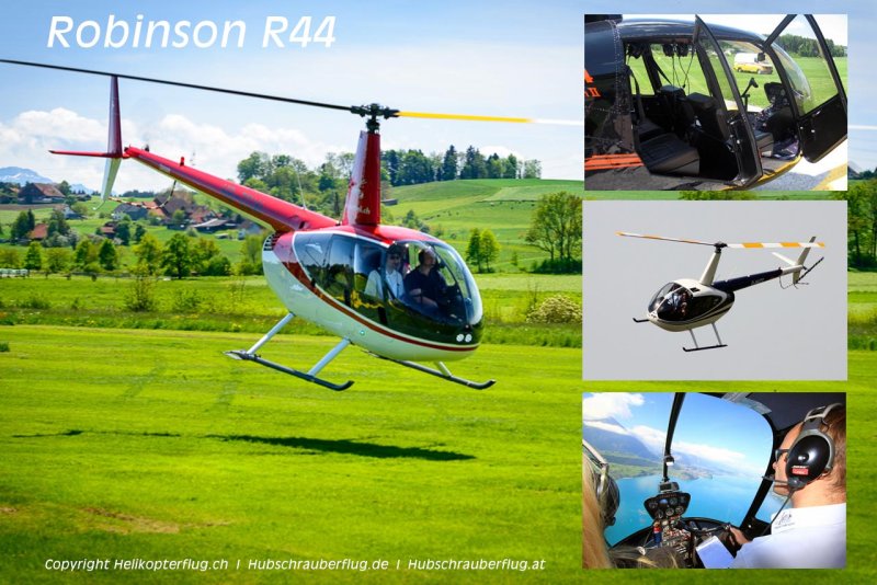 Robinson r44 сзади