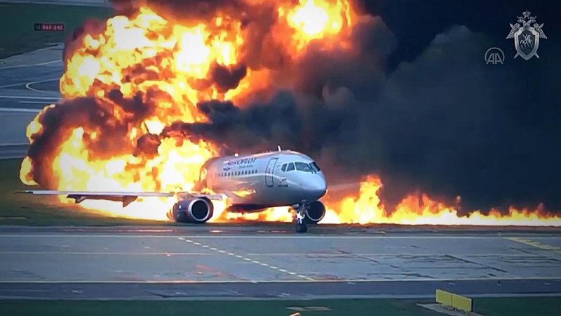 Катастрофа сухой Суперджет в Шереметьево