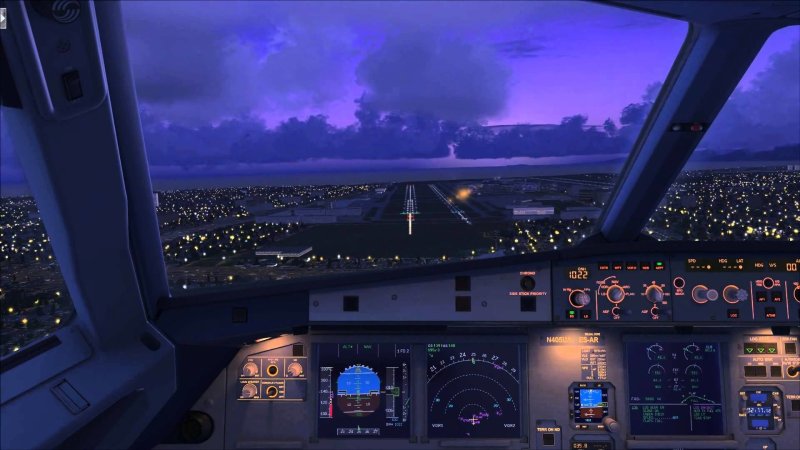 A320 Cockpit 4k