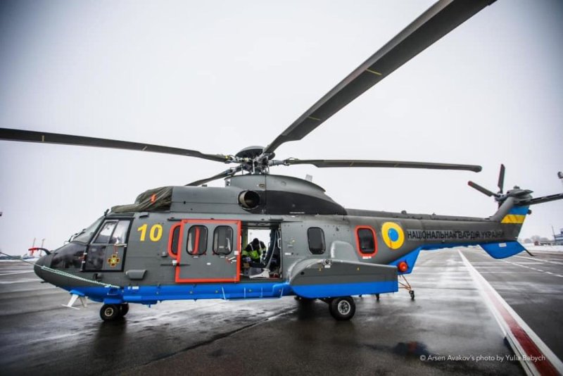 Вертолет н225 super Puma