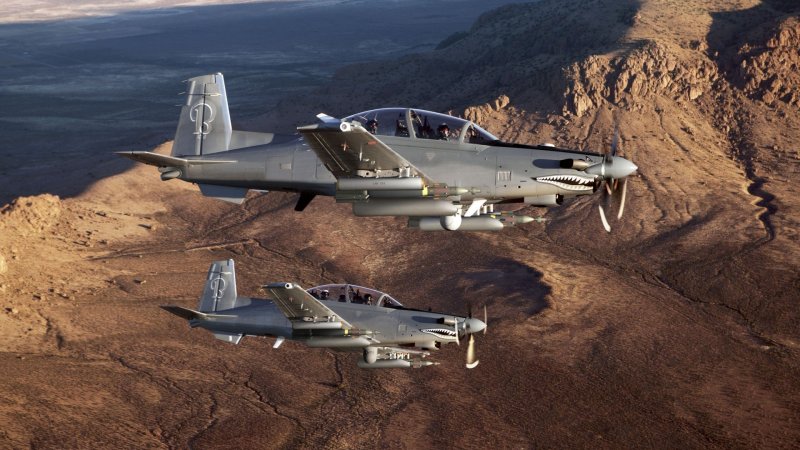 Штурмовик Textron at-6e Wolverine