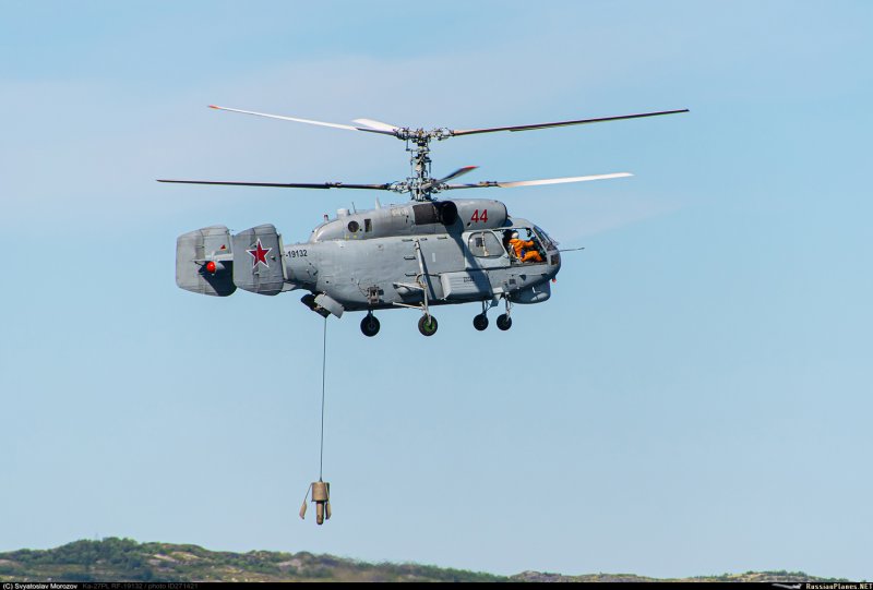 Противолодочный вертолет ка-27пл