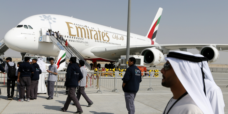 Airbus a380 арабского шейха