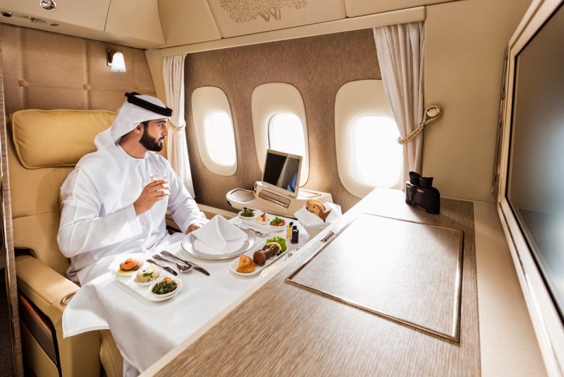Emirates 777-300er first class Suite