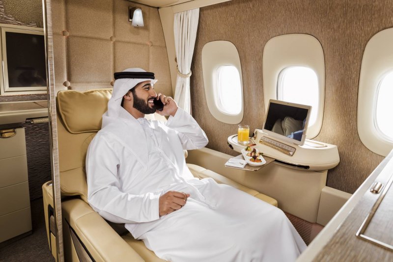 Арабские авиалинии Emirates самолеты